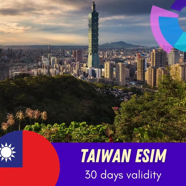Taiwan eSIM 30 days