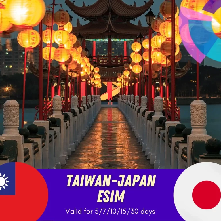 Taiwan Japan eSIM