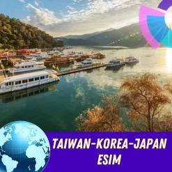 Taiwan Korea Japan eSIM