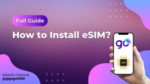How to install Taiwan eSIM