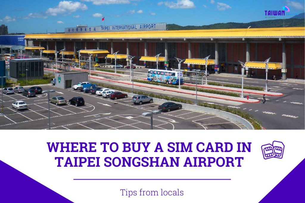 SIM Cards at Taipei Songshan Airport