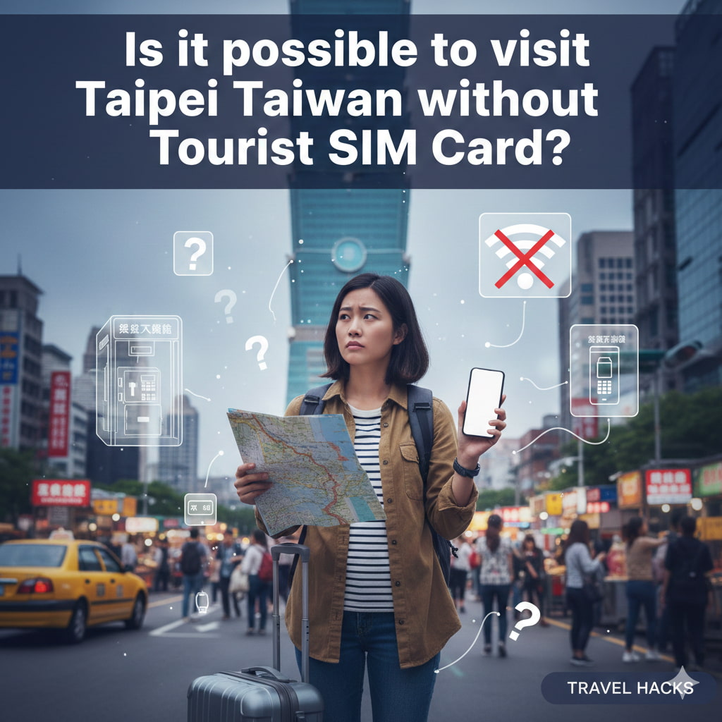 Is It Possible to Visit Taipei, Taiwan Without a Tourist SIM Card?